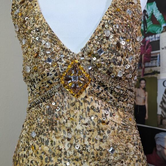 Antonio Castelli y2k dress beaded - Picture 2 of 13
